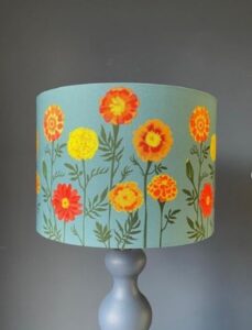 Floral lampshades