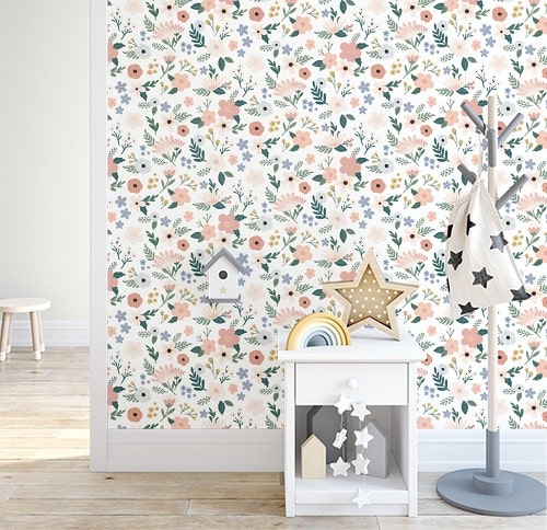 Floral nursery Wallpapers