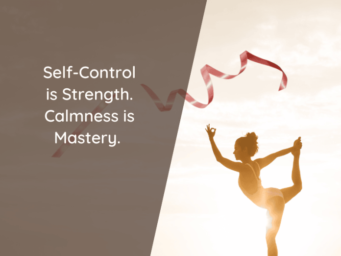 Self-Control is Strength. Calmness is Mastery. You - Tymoff Self-Control is Strength. Calmness is Mastery. You - Tymoff