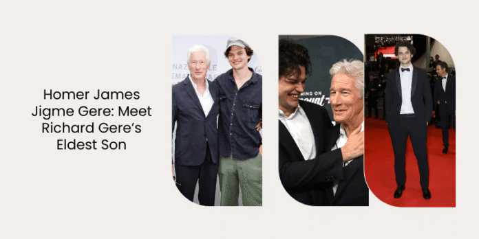 Richard Gere and his eldest son Homer James Jigme Gere attending public events together, including red carpet appearances.