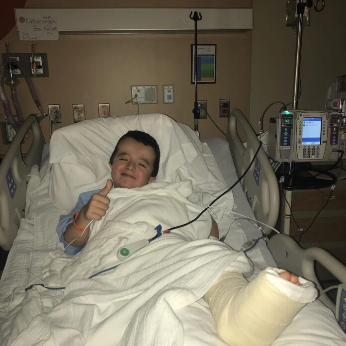 Alec Cabacungan Recovering in Hospital After Wheelchair Accident