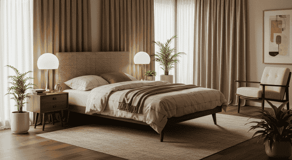 Mid-century modern bedroom decor Mid-century modern bedroom decor
