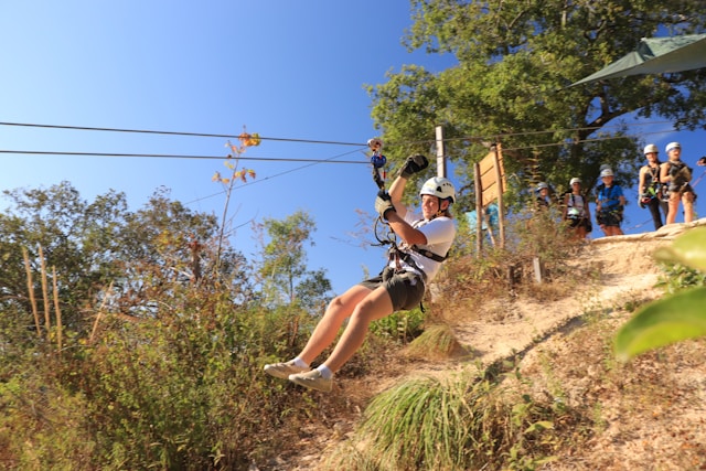 Ziplining Ziplining